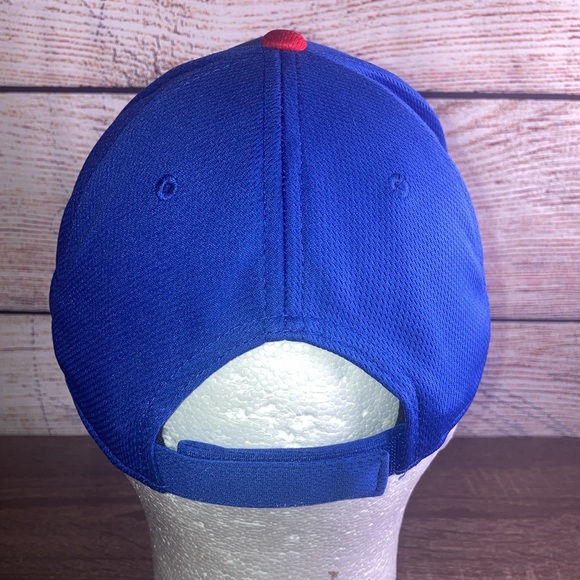 EUC Chicago Cubs Youth Ball Cap Hat OC Sports Adjustable OSFM Baseball MLB Blue - Picture 4 of 8